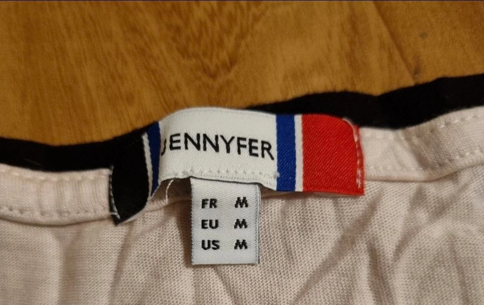 Losjes T-shirt Jennyfer roze met militair patroon maat 38/M – photo 2